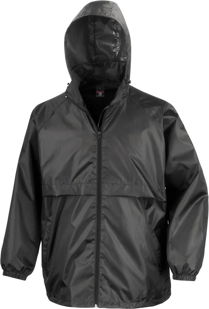 RESULT R205X  CHAQUETA CORE LIGHTWEIGHT  BLACK/BLACK