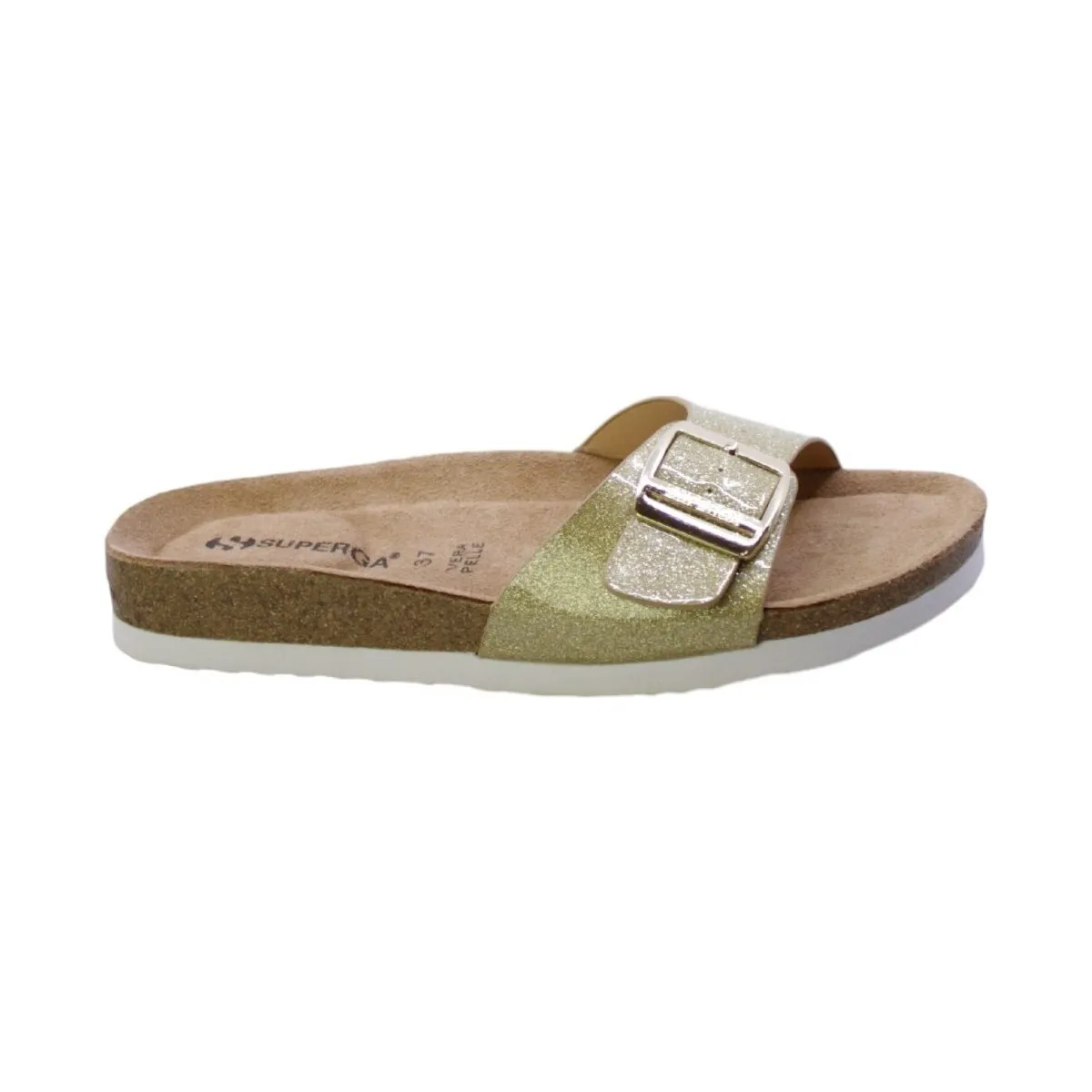Sandalo Donna Oro Glitter S11t620
