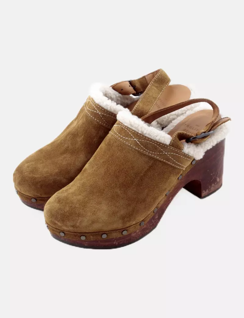 Sezane Zueco marrón combinado
