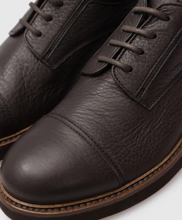 Stefano Ricci Deer skin baby derbies