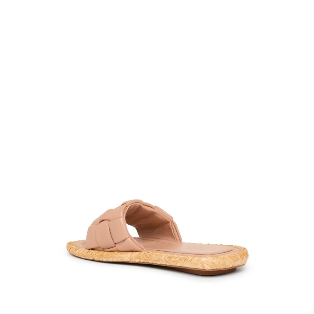 TILDA Nappa Foulard Skin/Raffia Natural