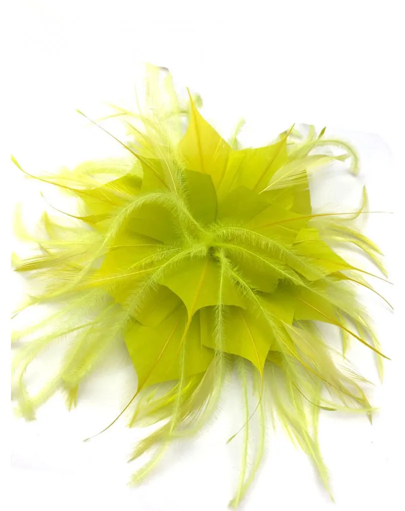 TOCADOS AMARILLO PISTACHO PARA LLEVAR EN BODAS Y EVENTOS