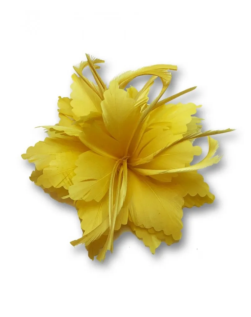 TOCADOS AMARILLOS PARA BODAS Y EVENTOS, FINO Y ELEGANTE