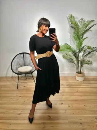 Vestido Básico HOLIDAZE Negro
