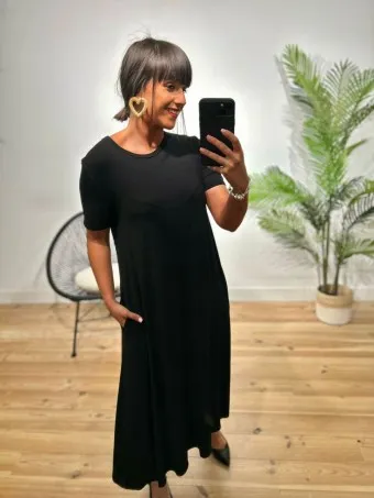 Vestido Básico HOLIDAZE Negro