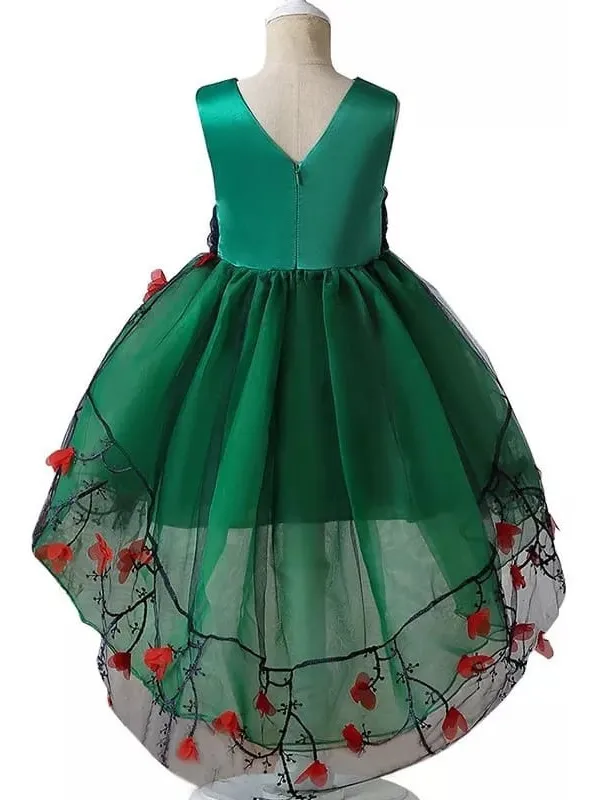 Vestido Niña Fiesta Diseño Cola Pato